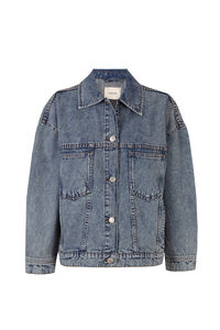 Slowlove Chamarra de mezclilla trucker