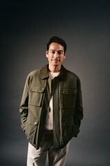 OOTO Cazadora cuatro bolsillos Kaki