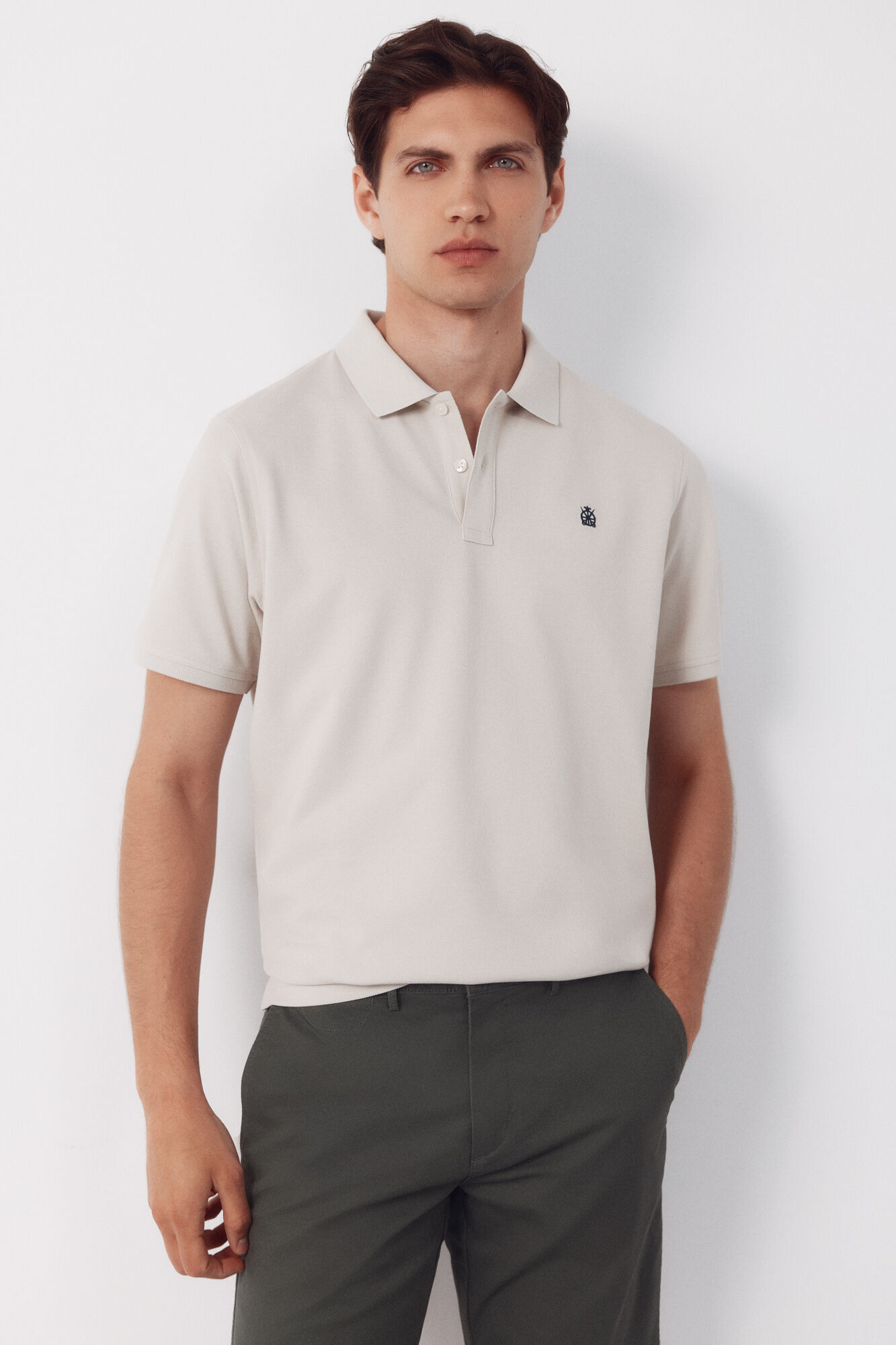 Cortefiel Polo b&aacute;sico piqu&eacute;
