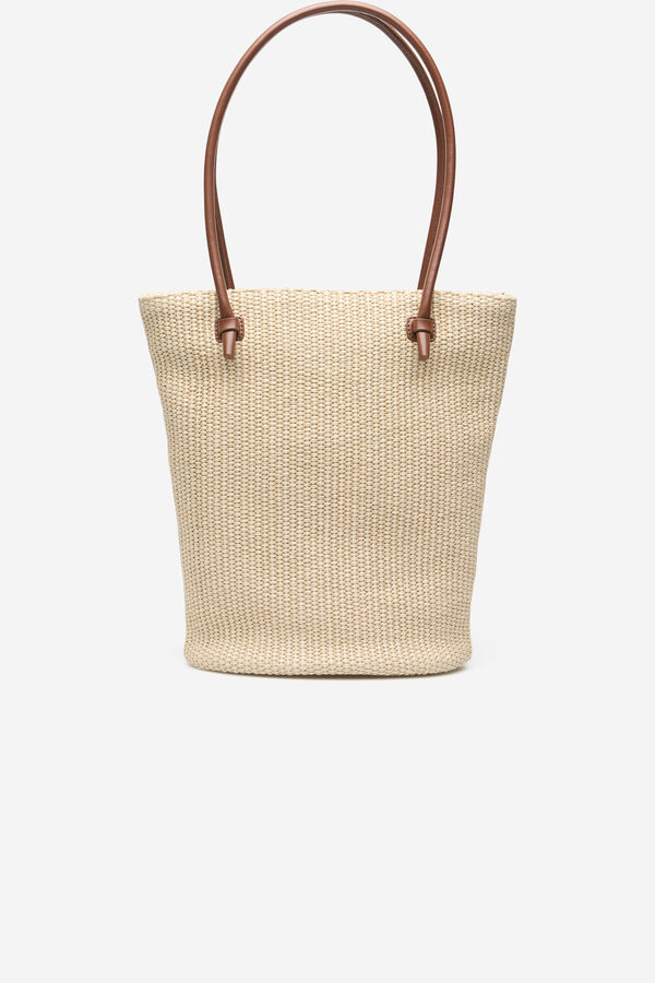 Cortefiel Bolsa shopper de rafia Arena