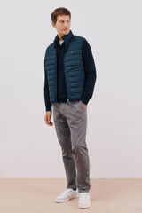 Cortefiel Chaleco acolchado ultralight Azul marino