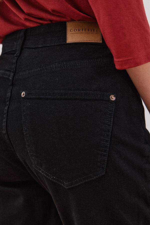 Cortefiel Jeans mom Negro
