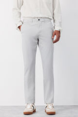 Cortefiel Pantal&oacute;n chino slim fit Gris