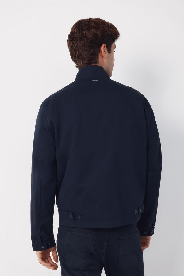 Cortefiel Cazadora ligera casual Azul marino
