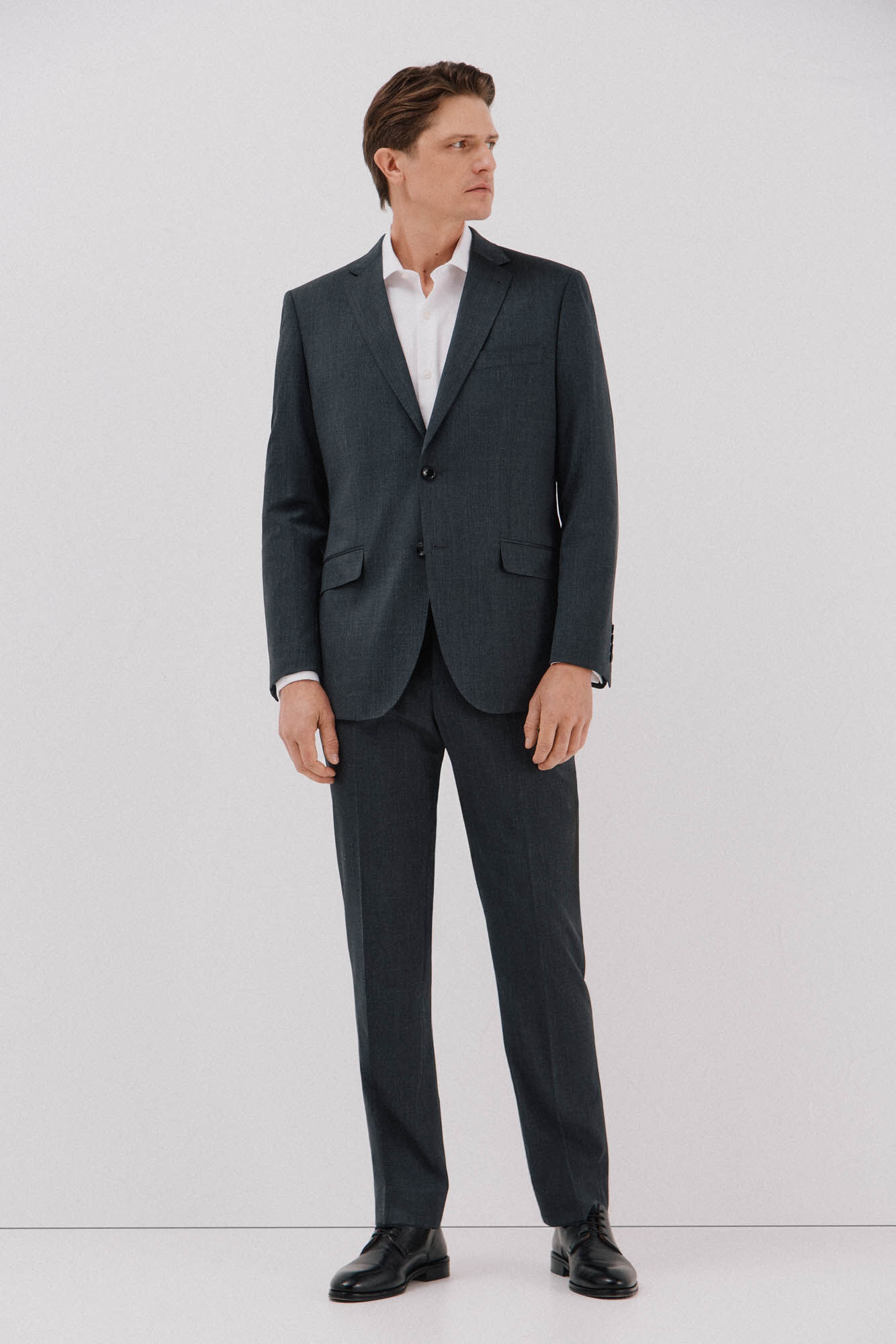 Cortefiel Camisa gemelos slim fit f&aacute;cil plancha