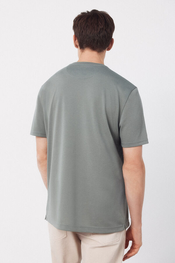 Cortefiel Camiseta COOLMAX&reg; Kaki