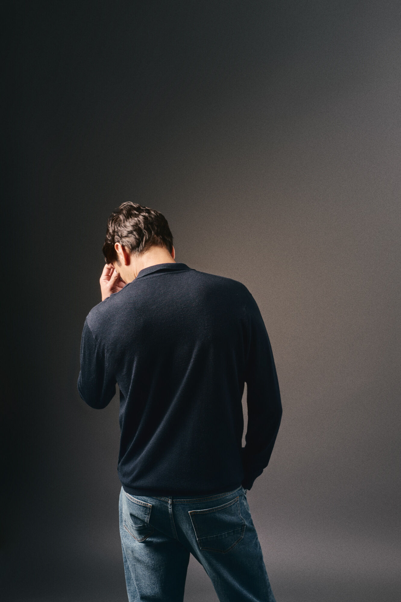 OOTO Jersey cuello polo algod&oacute;n