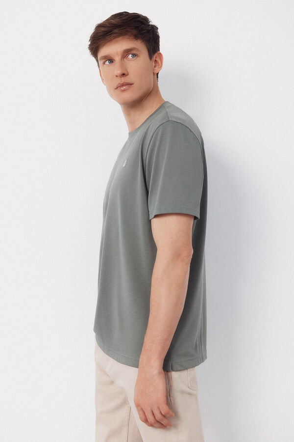 Cortefiel Camiseta COOLMAX&reg; Kaki