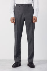 Cortefiel Pantal&oacute;n traje dynamic estructura gris Gris oscuro