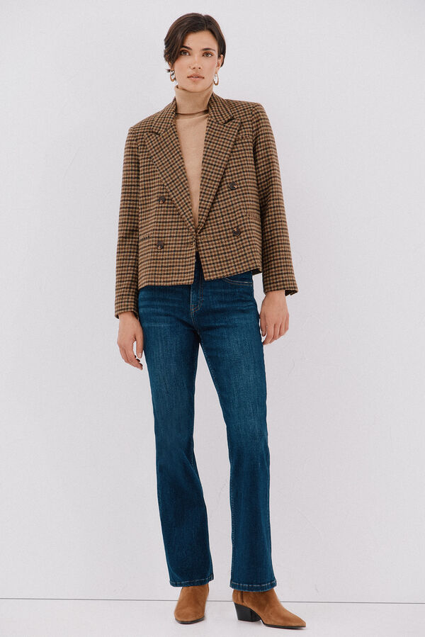 Cortefiel Jeans campana Azul