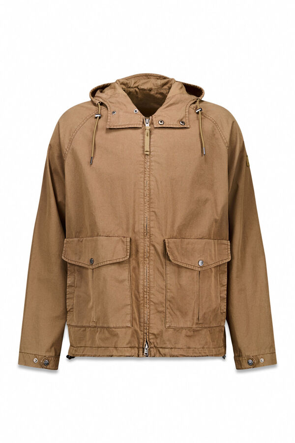 OOTO Parka corta algod&oacute;n Marr&oacute;n