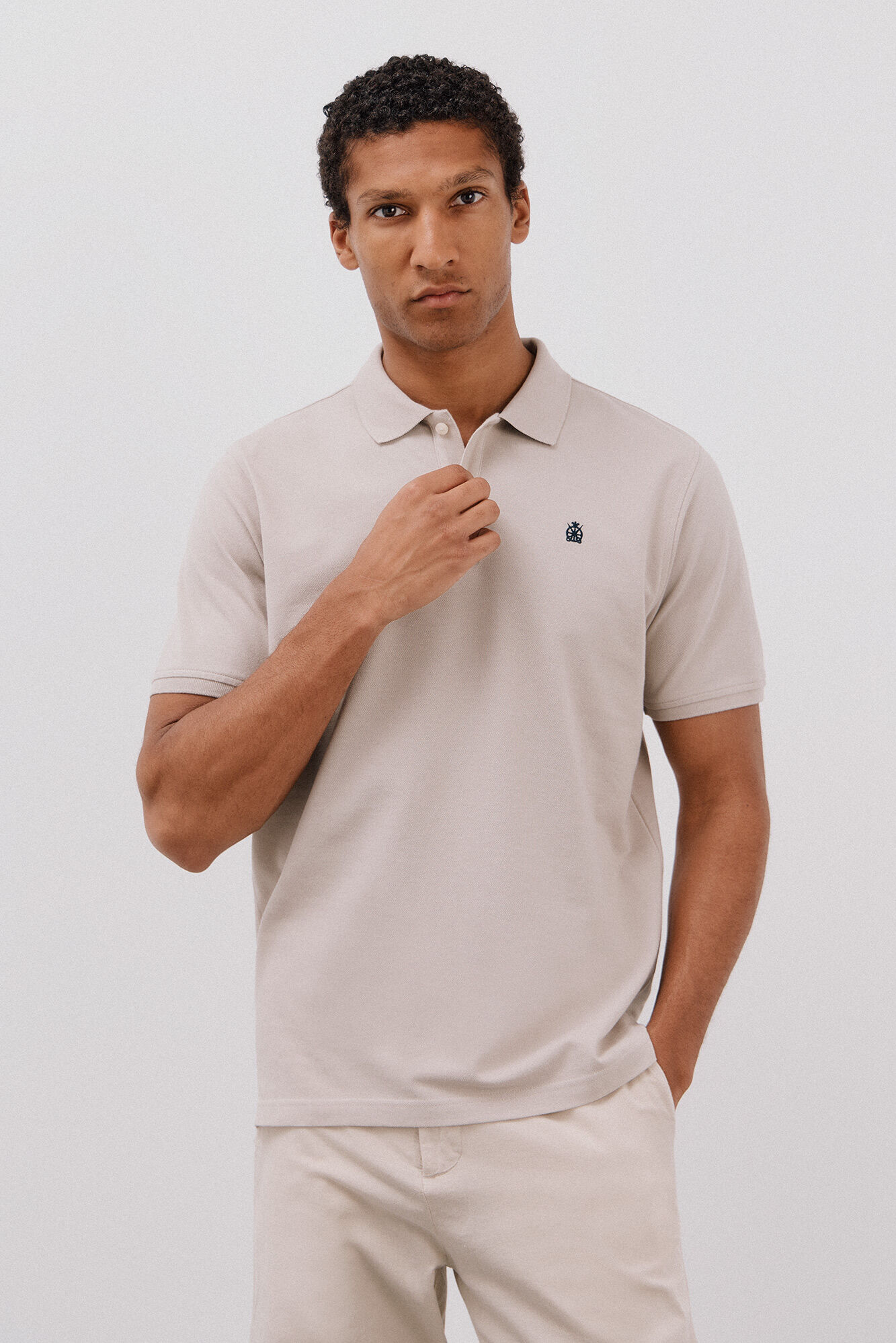 Cortefiel Polo b&aacute;sico piqu&eacute;