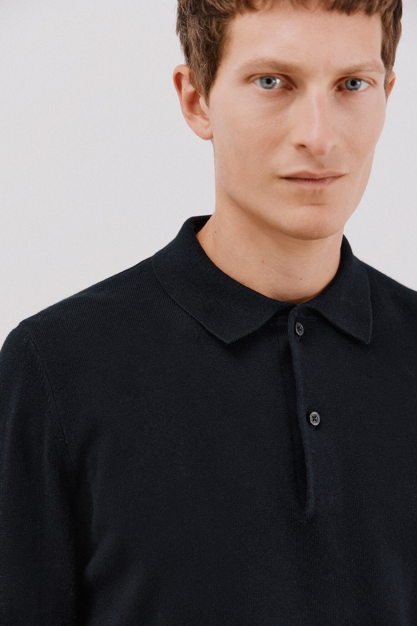 Cortefiel Su&eacute;ter algod&oacute;n cashmere cuello redondo ajustado