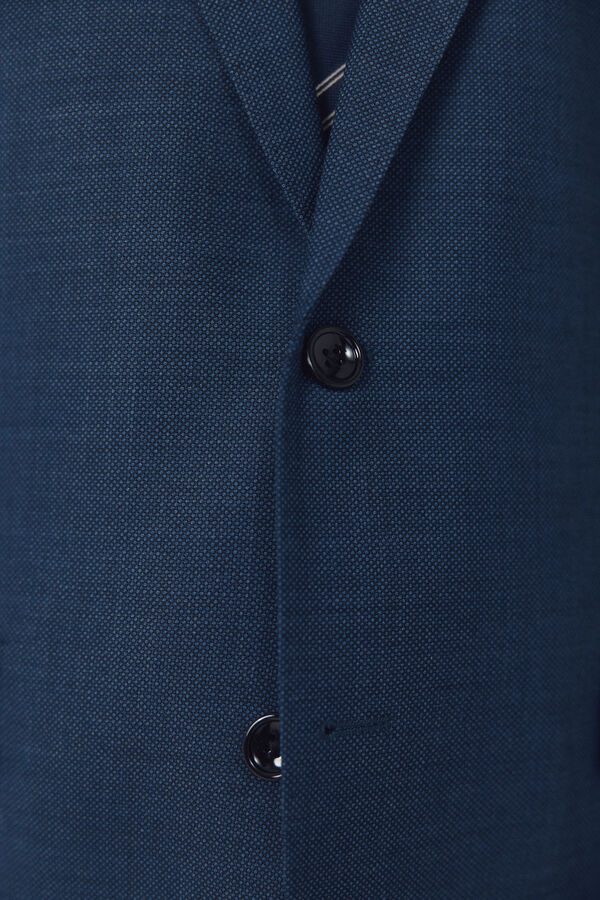 Cortefiel Americana traje ojo de perdiz coolmax&reg; Azul oscuro