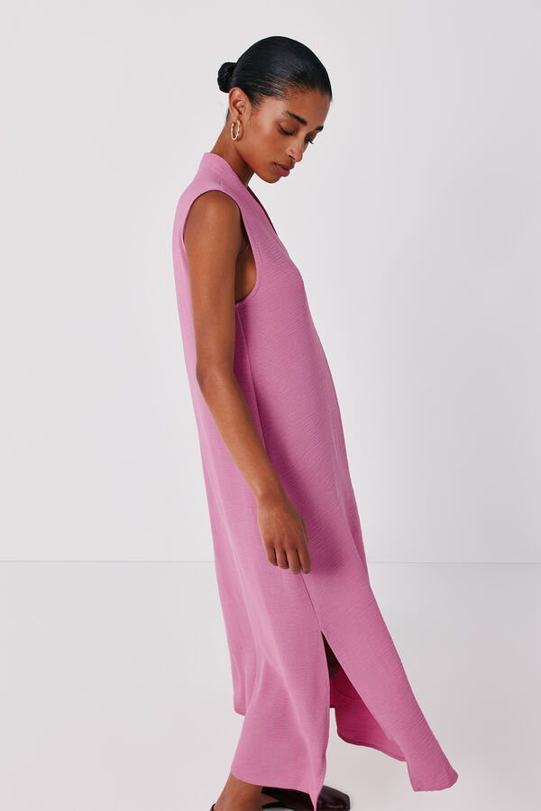 Cortefiel Vestido t&uacute;nica Rosa