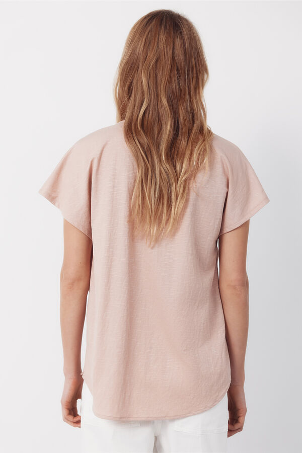 Cortefiel Blusa c&oacute;moda Rosa