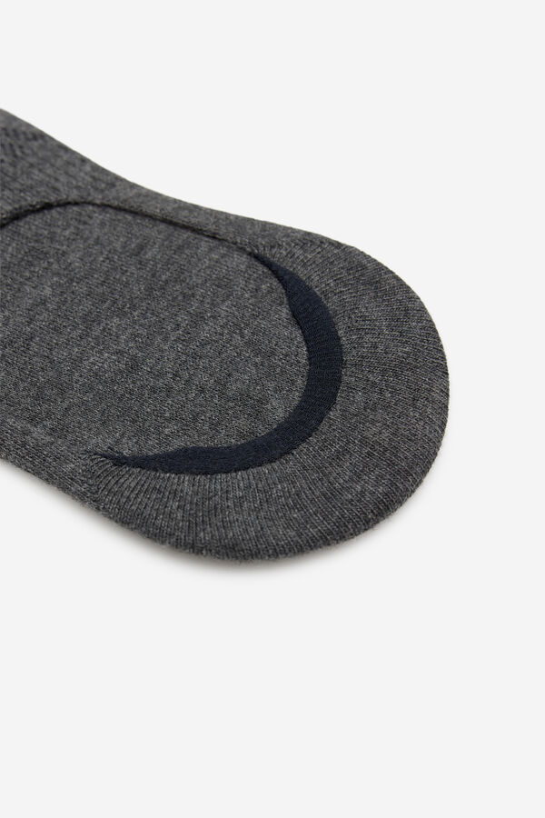 Cortefiel Calcet&iacute;n COOLMAX&reg; invisible Gris