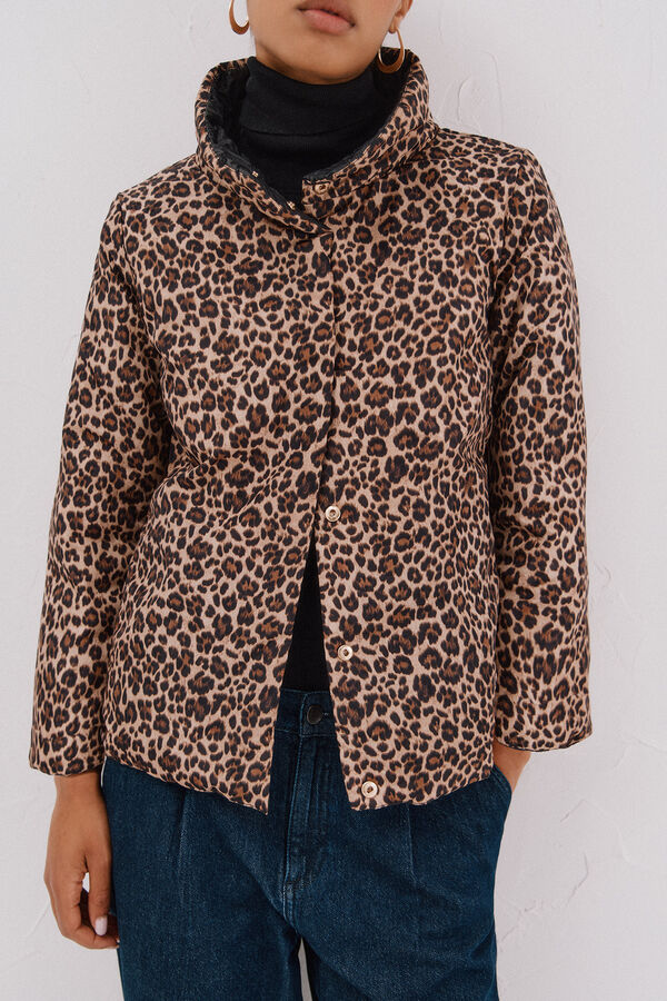 Cortefiel Chamarra reversible Thermolite&reg; Negro