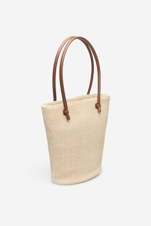 Cortefiel Bolsa shopper de rafia Arena