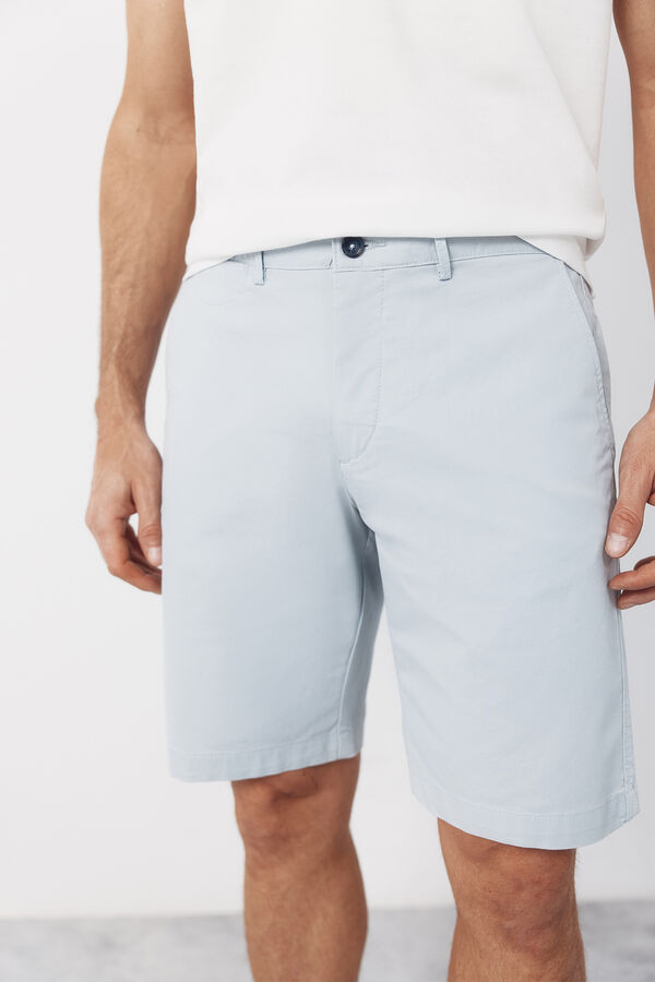 Cortefiel Bermuda chino Azul