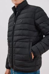 Cortefiel Chamarra acolchada ultralight Negro