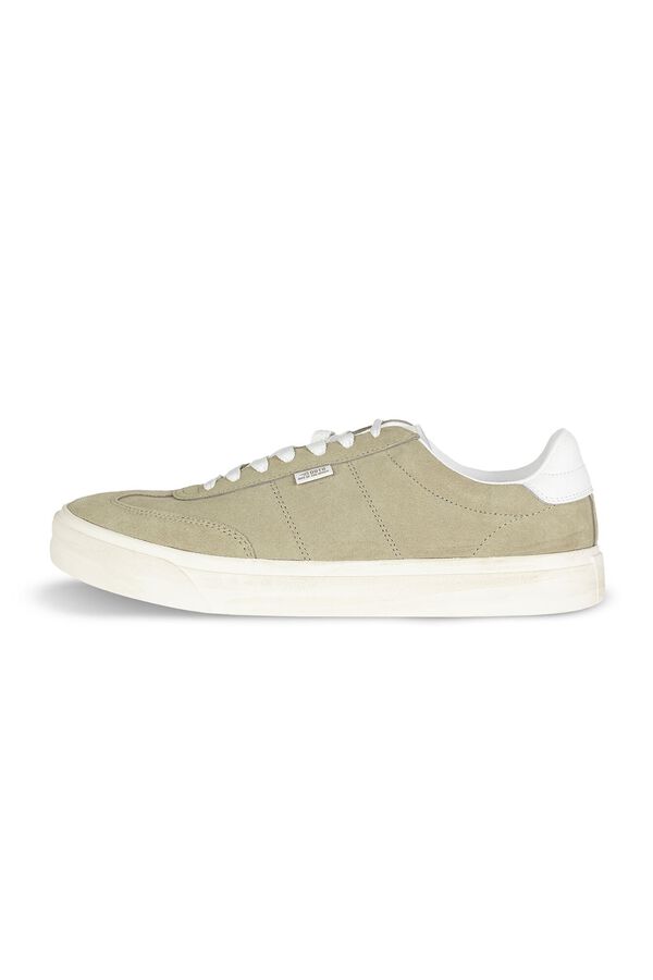 OOTO Zapatilla piel Verde oscuro
