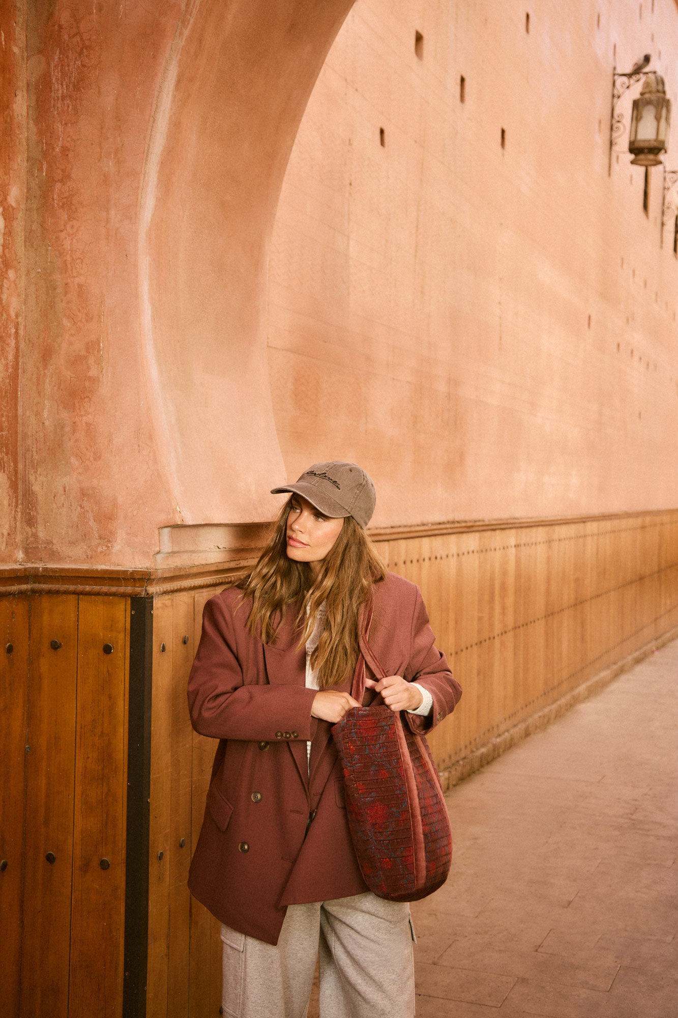 Slowlove Blazer de corte oversize