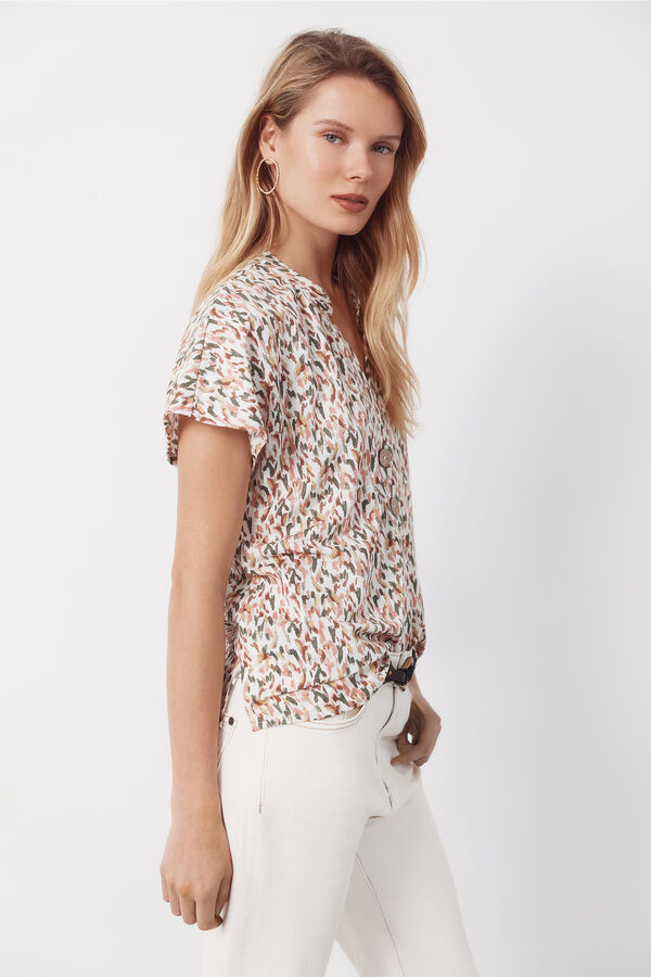 Cortefiel Blusa c&oacute;moda Multicolor