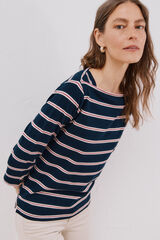 Cortefiel Playera de algod&oacute;n Multicolor