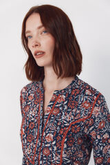 Cortefiel Blusa mao acolchada Multicolor