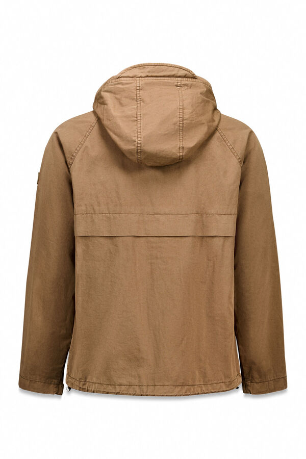 OOTO Parka corta algod&oacute;n Marr&oacute;n
