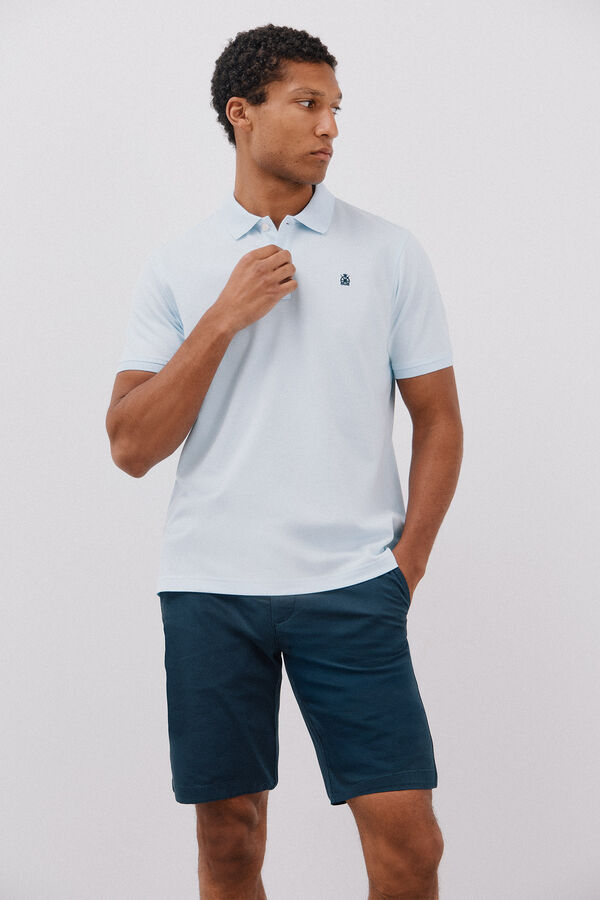 Cortefiel Bermudas chino Azul marino