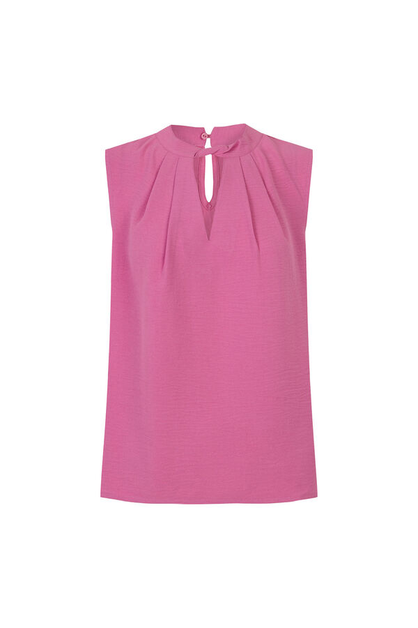 Cortefiel Top combinado l&aacute;grima Rosa