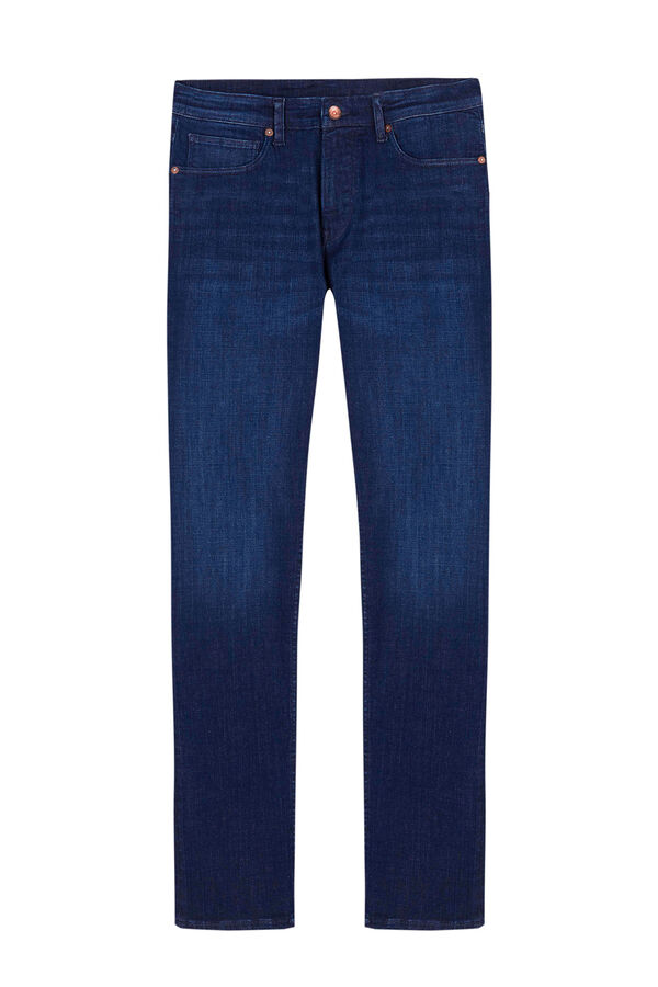 Cortefiel Pantal&oacute;n denim slim fit dynamic Azul marino