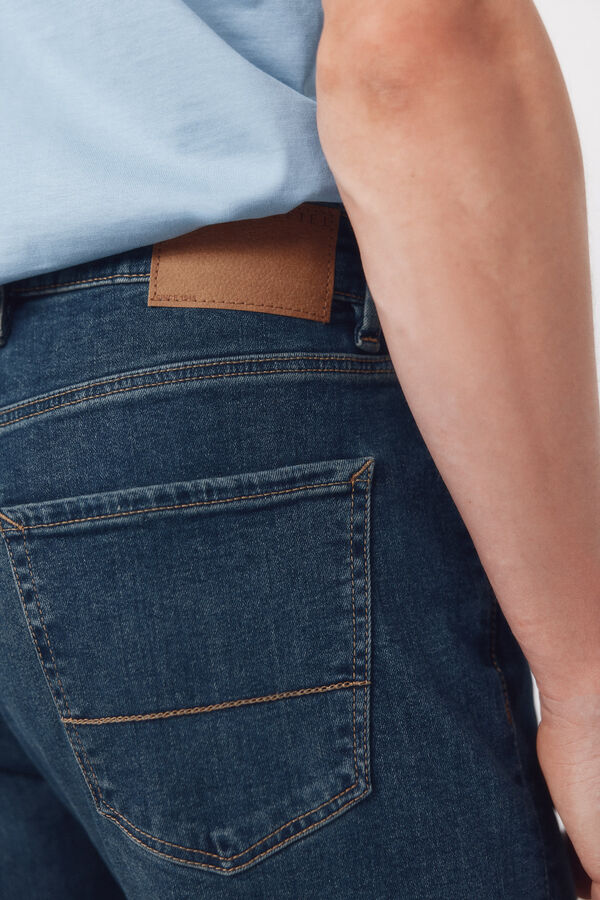 Cortefiel Pantal&oacute;n vaquero regular fit Azul