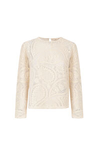 Slowlove Top de crochet floral