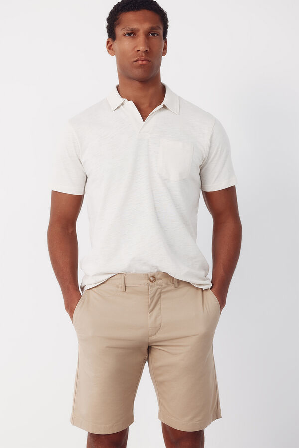 Cortefiel Bermuda chino Beige