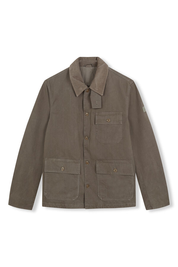 OOTO Cazadora worker cuello pana Kaki