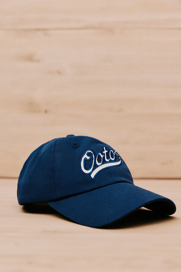 OOTO Gorra visera textil Azul marino