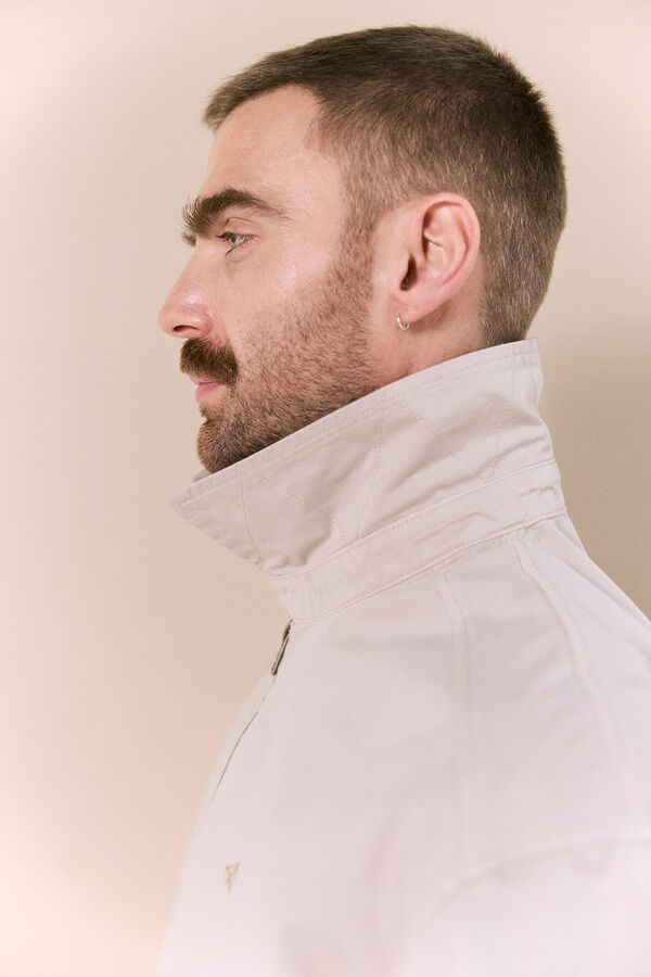 OOTO Cazadora ligera casual Beige