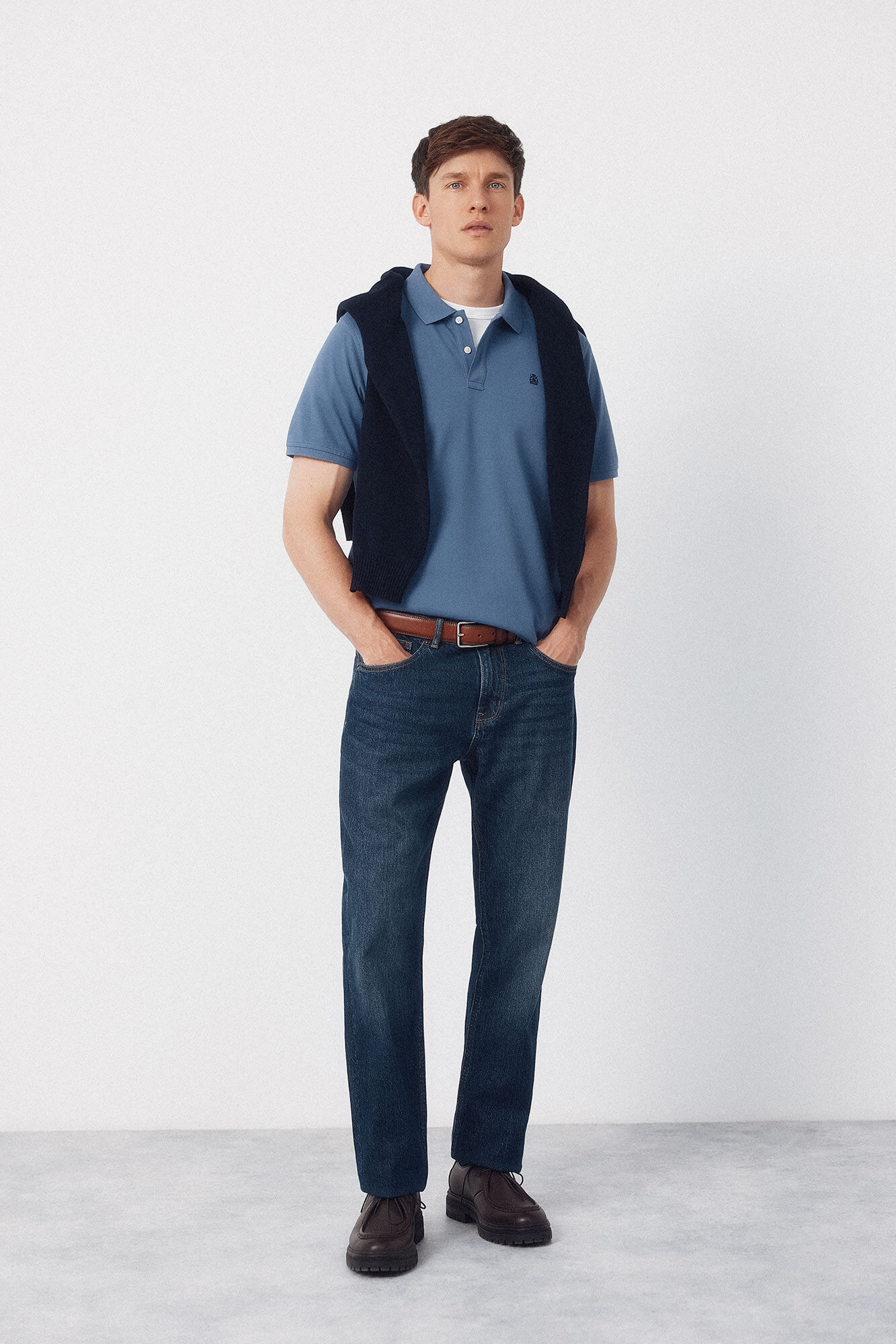 Cortefiel Polo b&aacute;sico piqu&eacute;