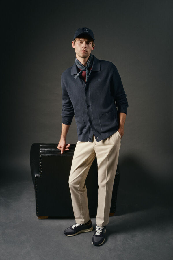 OOTO Chaqueta con botones Azul marino