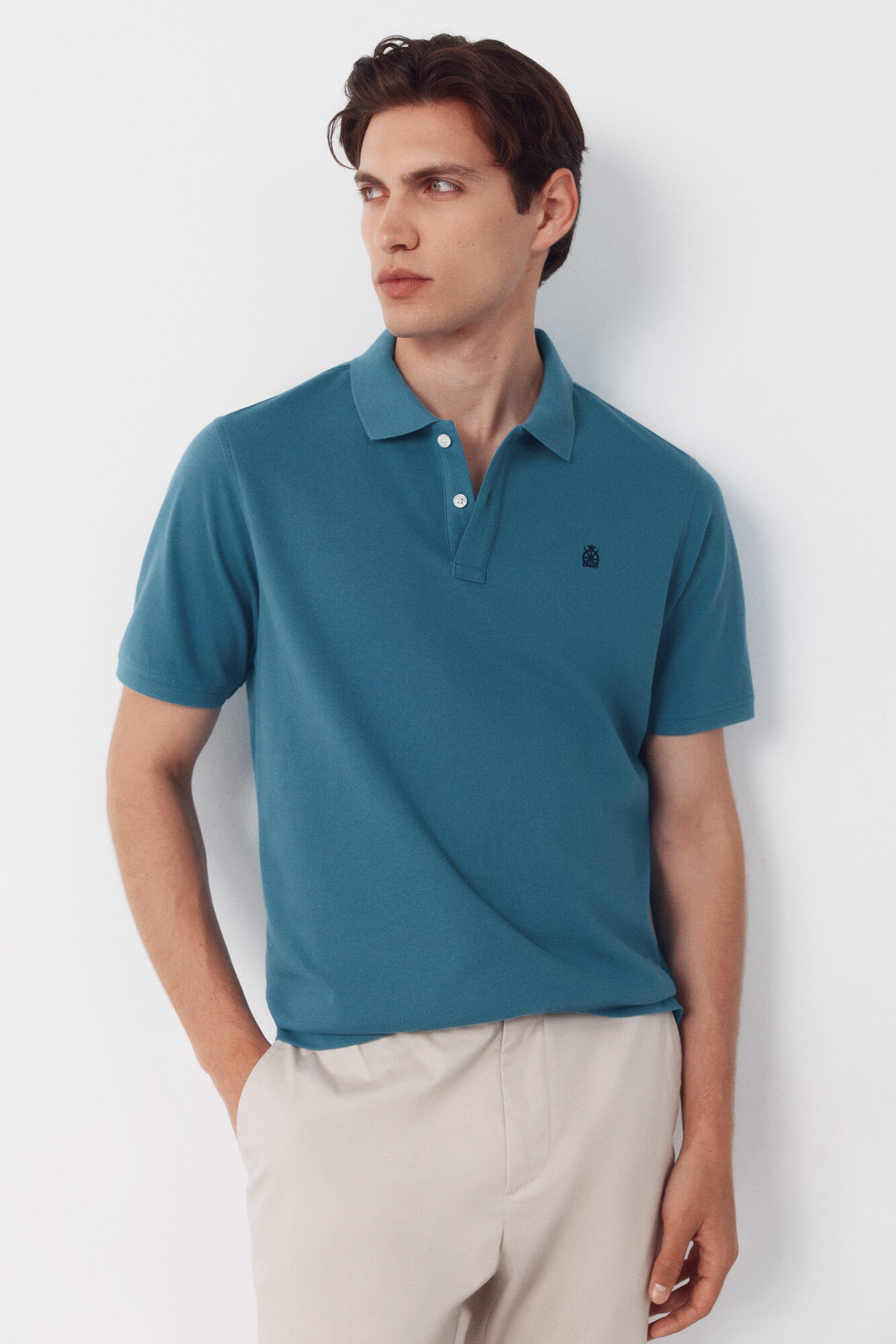 Cortefiel Polo b&aacute;sico piqu&eacute;