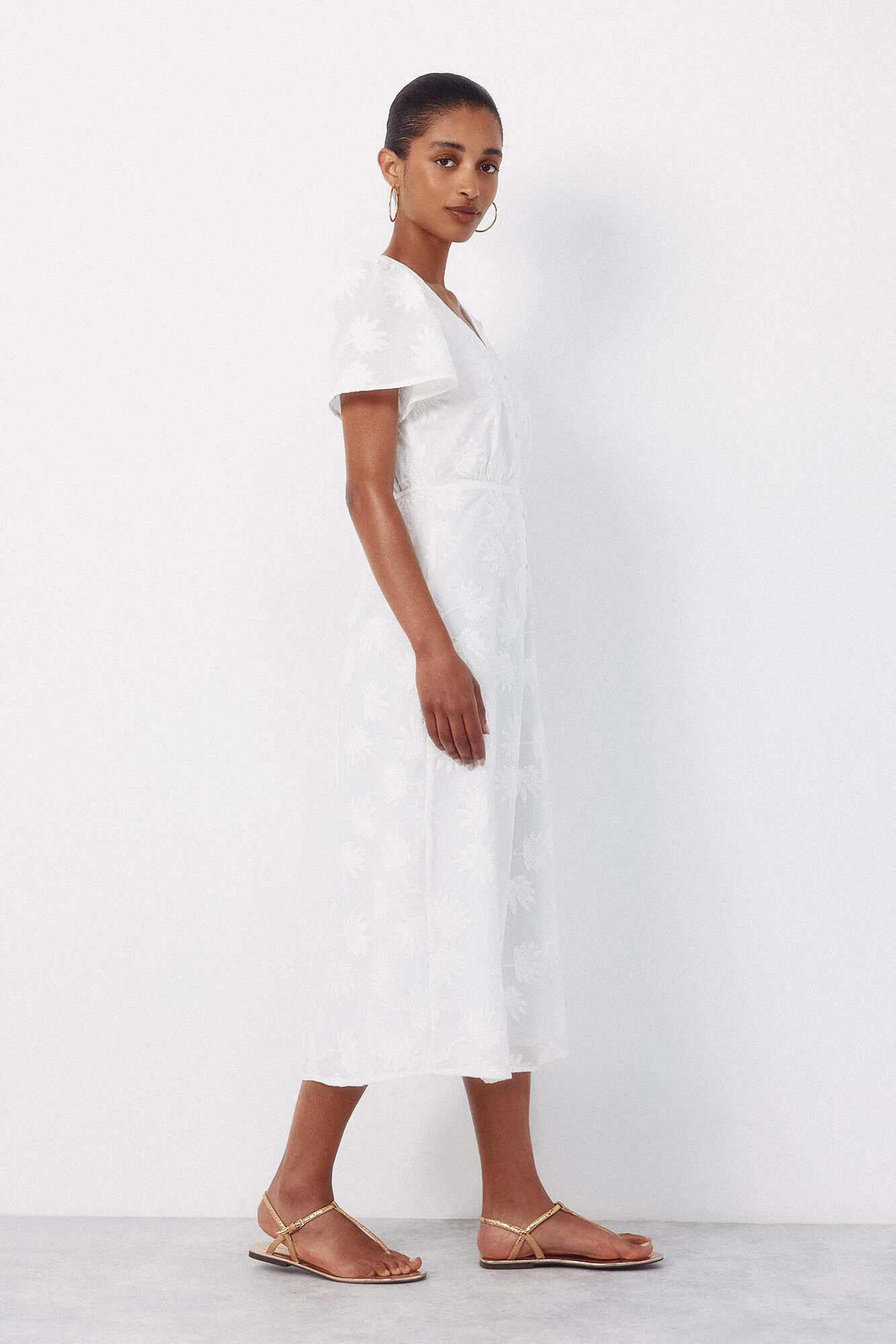 Cortefiel Vestido bordado