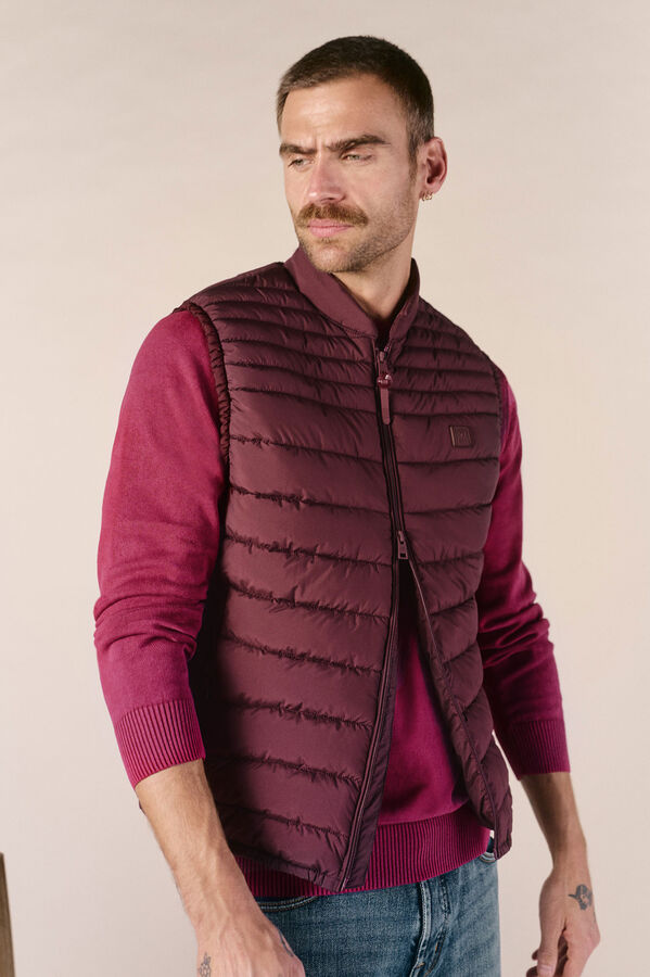 OOTO Chaleco acolchado ultralight Granate