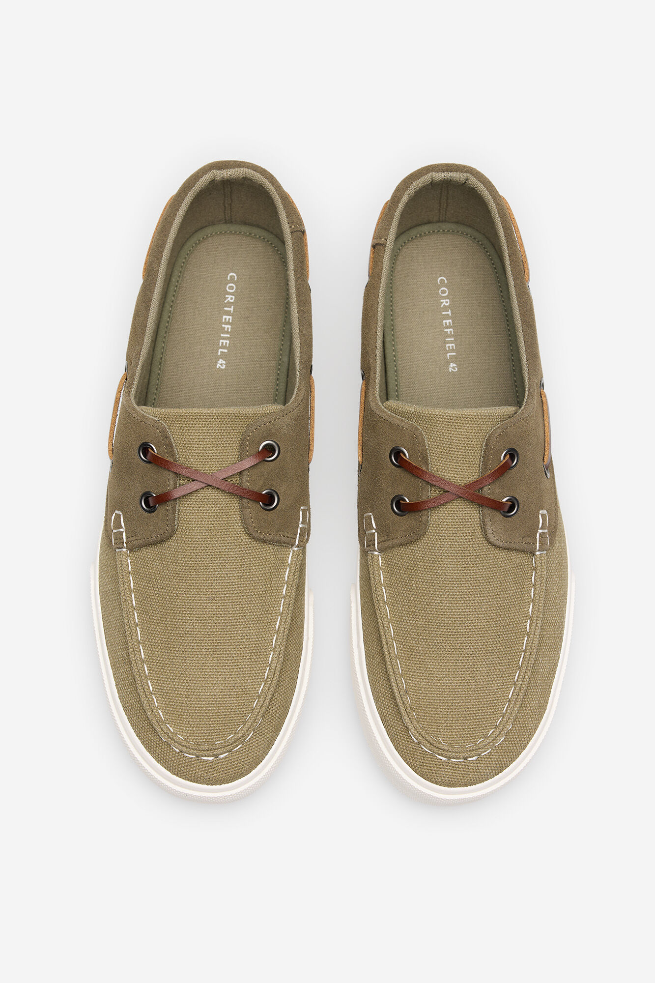 Cortefiel Zapato nautico piel