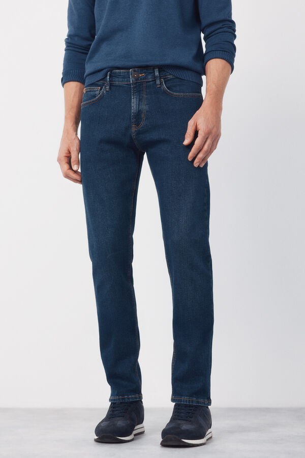 Cortefiel Pantal&oacute;n vaquero slim fit Azul