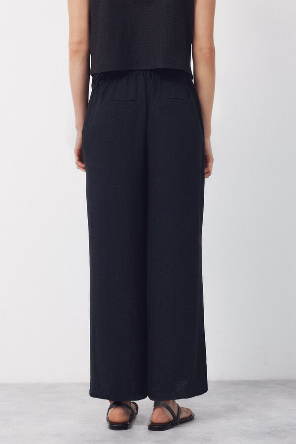 Cortefiel Pantal&oacute;n con textura Negro