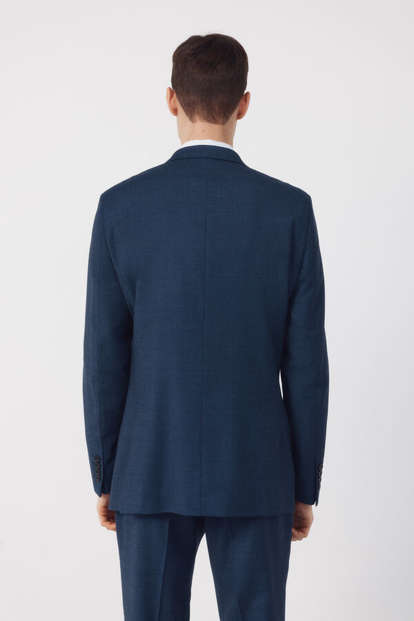 Cortefiel Americana traje ojo de perdiz coolmax&reg; Azul oscuro