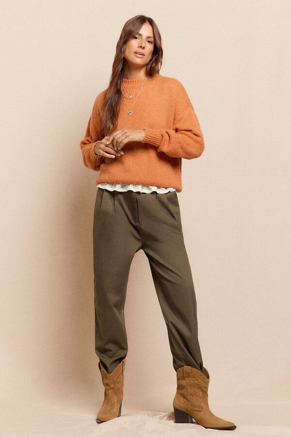 Slowlove Jersey b&aacute;sico Naranja